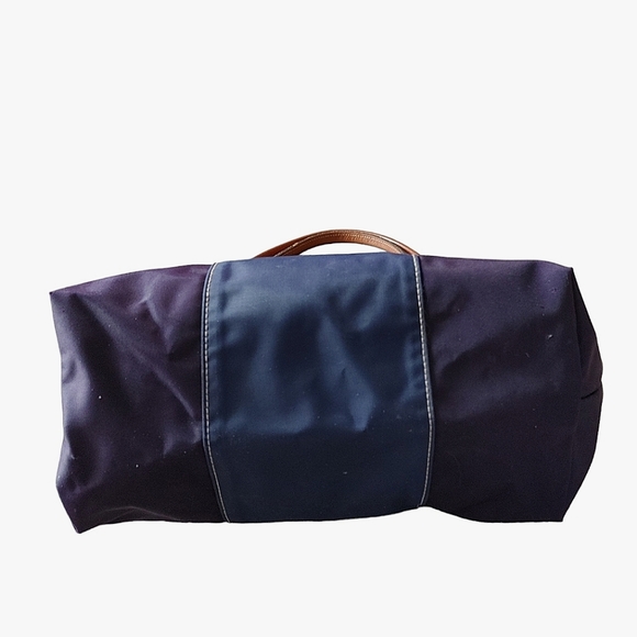 Longchamp Small Purple & Navy Shoulder Tote Bag - Picture 8 of 16